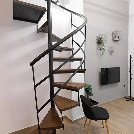 Orama Grey Loft Apartment